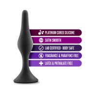 Luxe Beginner Small Black Anal Plug