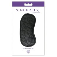 Antifaz de Encaje Sincerely Sportsheets Negro