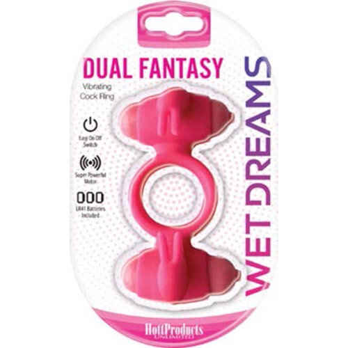 Anillo para el Pene Wet Dreams Dual Fantasy