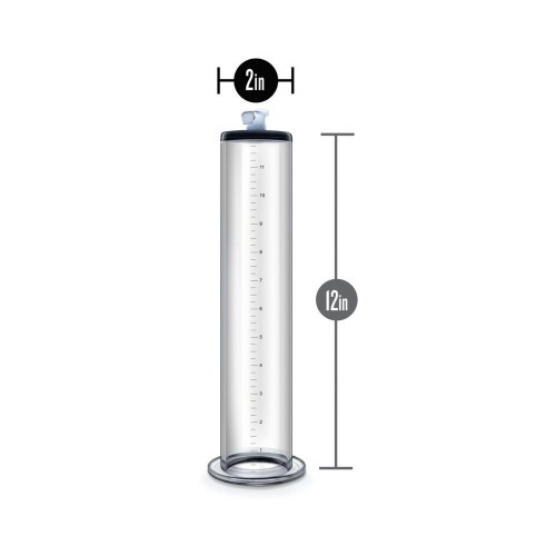 Performance Penis Pump 12" x 2" Cylinder - Clear