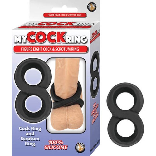 My Cockring Figure Eight Cock Ring for Enhanced Sensation