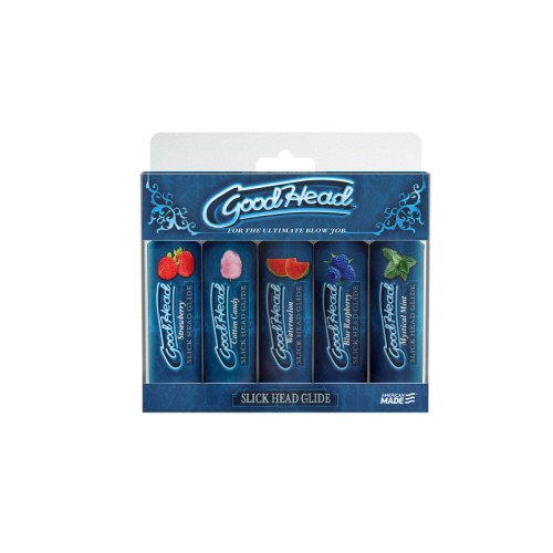 GoodHead Slick Head Glide 5 Pack - Flavorful Delight