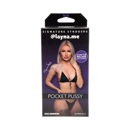Pocket Pussy Vanilla - Signature Strokers - Chicas de Redes Sociales - @layna.me