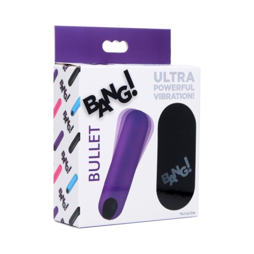 BANG! Bullet Vibrador con Control Remoto para Placer Tentador