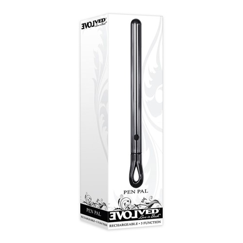 Evolved Pen Pal Metal Vibrator Chrome