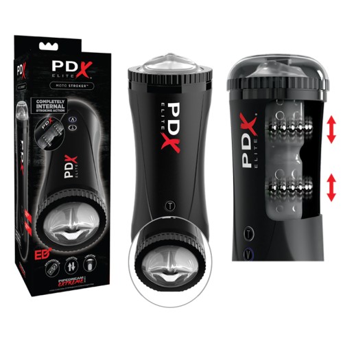 PDX Elite Moto Stroker Vibrating Masturbator