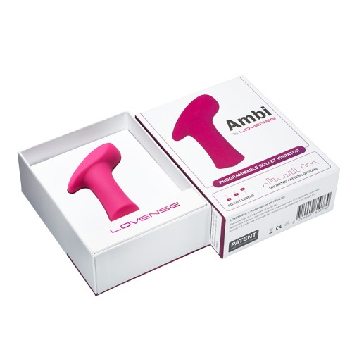 Vibrador Programable Bluetooth Lovense Ambi