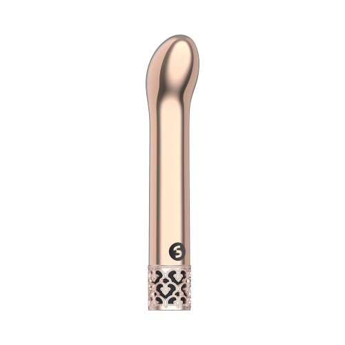 Vibrador Bullet Curvado Recargable para Doble Placer