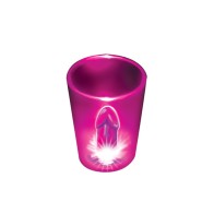 Light Up Magenta Shot Glasses for Parties