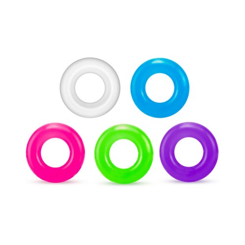 Play With Me Stretch C-Ring Exhibición de Colores Variados de 50 Piezas