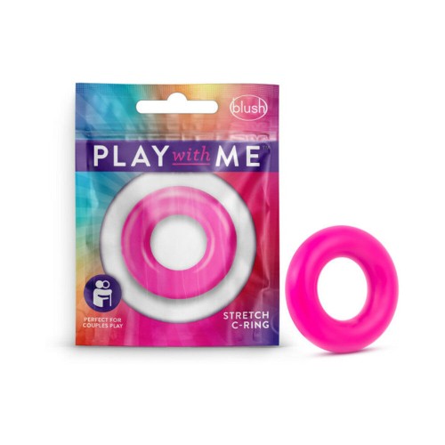 Play With Me Stretch C-Ring Exhibición de Colores Variados de 50 Piezas