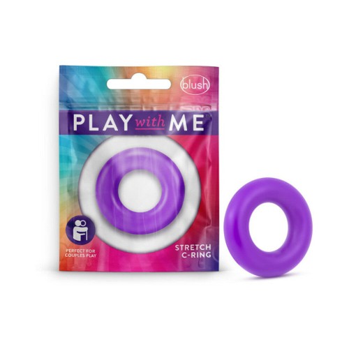 Play With Me Stretch C-Ring Exhibición de Colores Variados de 50 Piezas