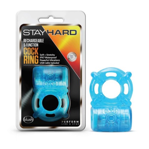 Stay Hard Vibrating Cockring for Enhanced Intimacy