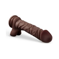 Loverboy DJ Realistic Dildo 9 in. - Chocolate