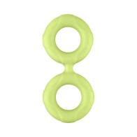 Forto F-81 Liquid Silicone Cock & Ball Double Ring