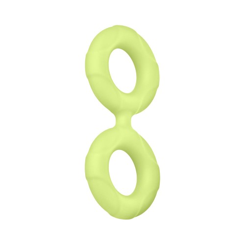 Forto F-81 Liquid Silicone Cock & Ball Double Ring