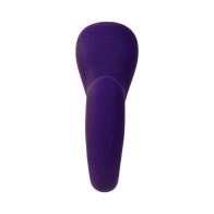 Vibrador Doble de Sonic Recargable VeDO Suki Plus Púrpura Oscuro