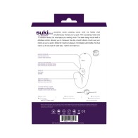 Vibrador Doble de Sonic Recargable VeDO Suki Plus Púrpura Oscuro