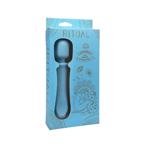 Vibrador de Varita Recargable Euphoria de RITUAL Lujo