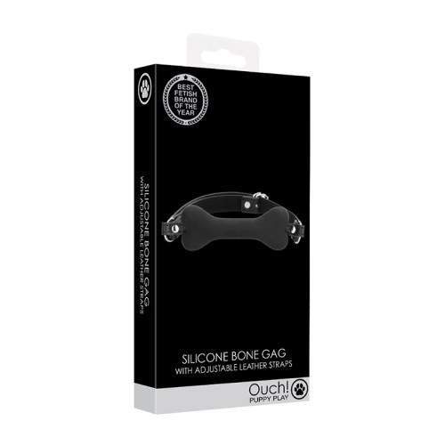 Ouch! Gag de Silicona en Forma de Hueso para Diversión Adulta
