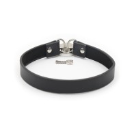 Ple'sur PVC Collar with Heart Lock