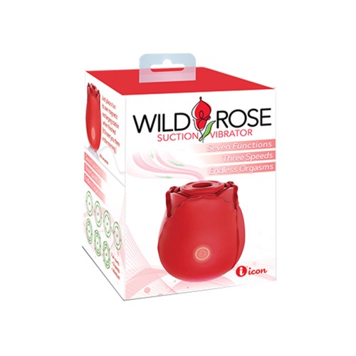 Vibrador Clásico Wild Rose con Succión