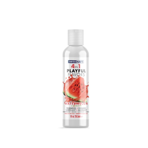 Swiss Navy Watermelon Playful Flavors Lubricant 1 oz