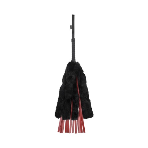Flogger de Piel Sintética Saffron para Juegos Sensuales