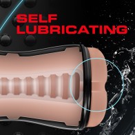 Loverboy Self-Lubricating Anal Stroker Beige