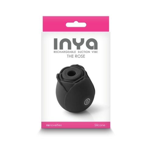 Vibrador de Succión INYA The Rose Negro