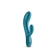 Vibrador Conejito Royals Regent Verde Metálico