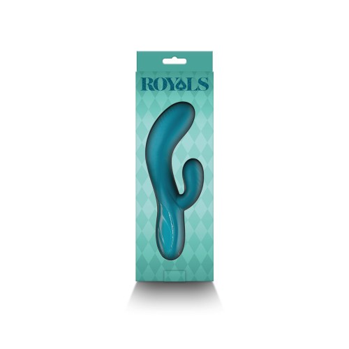 Vibrador Conejito Royals Regent Verde Metálico