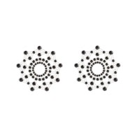 Pretty Pasties Charm III Adhesive Nipple Covers Black