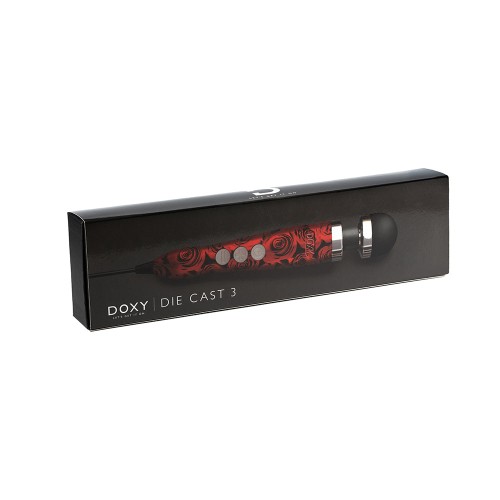 Doxy Die Cast 3 - Masajeador de Varita Compacto - Rosas