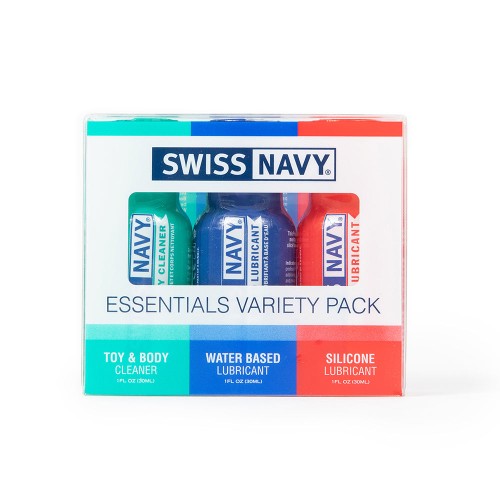 Swiss Navy Essentials Variety Pack 3-Piece