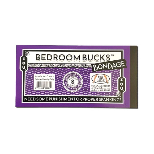 Bedroom Bucks Bondage Exciting IOUs