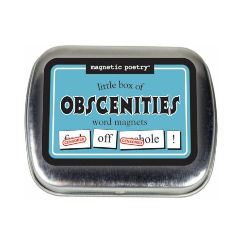 Magnetic Poetry Obscene Word Magnet Kit
