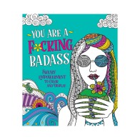 Libro para Colorear You Are A F*cking Badass