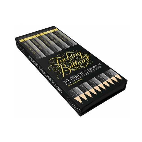 Calligraphuck Brilliant Pencils 10-Pack