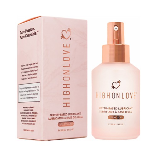 Lubricante a Base de Agua HighOnLove CBD