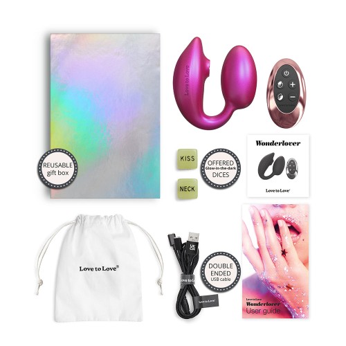 Love to Love Wonderlover Vibrador con Control Remoto