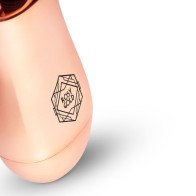 Mini Masajeador Rosy Gold Nouveau - Dispositivo de Placer Compacto