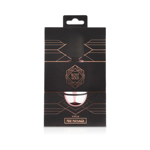 Mini Masajeador Rosy Gold Nouveau - Dispositivo de Placer Compacto