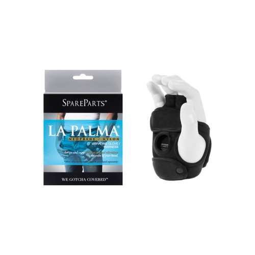 SpareParts La Palma Vibrating Glove Harness Black Right Size XS/S
