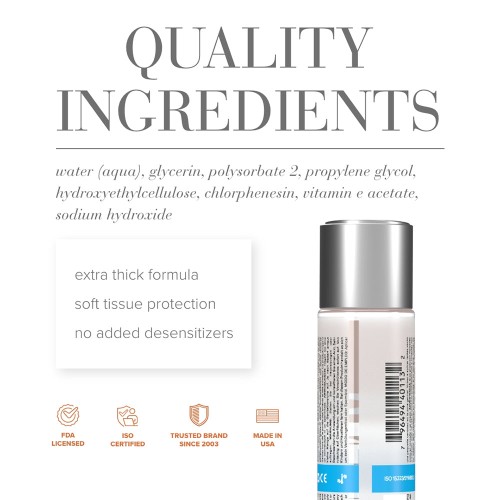 JO H2O Anal Thick Water-Based Lubricant 2 oz