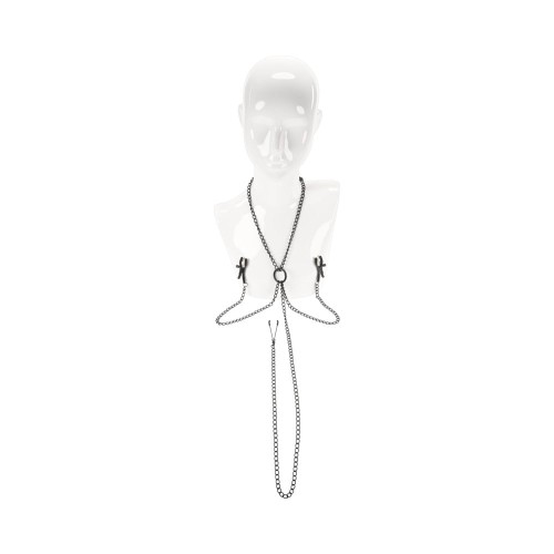 Sportsheets Saffron Nipple to Clit Bondage Set