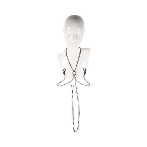 Sportsheets Saffron Nipple to Clit Bondage Set