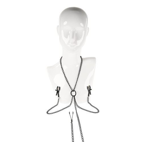 Sportsheets Saffron Nipple to Clit Bondage Set