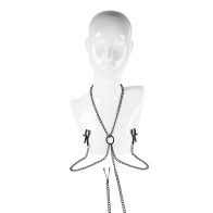 Sportsheets Saffron Nipple to Clit Bondage Set