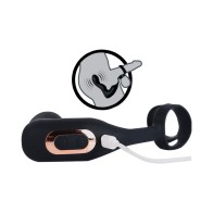 Vibrador Inflable P-Spot Atomic - Negro